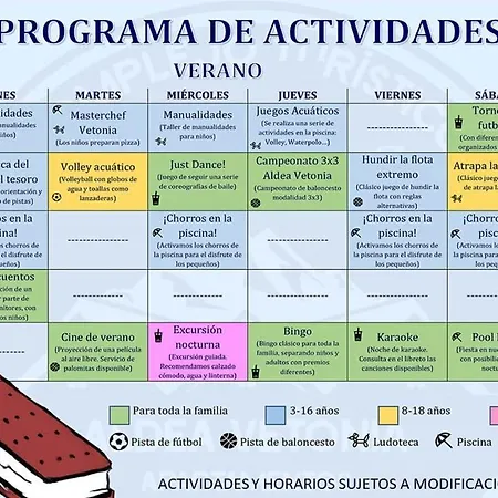 Apartment Complejo Vacacional Aldea Vetonia 4 Actividades Diarias Bar Restaurante Piscina *